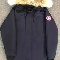 Cheap Canada Goose Down Feather Coat Long Sleeved For Men #1374545 Replica Wholesale [$205.00 USD] [ITEM#1374545] on Replica Canada Goose Down Feather Coat
