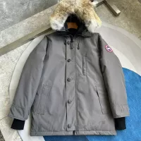 Cheap Canada Goose Down Feather Coat Long Sleeved For Men #1374547 Replica Wholesale [$205.00 USD] [ITEM#1374547] on Replica Canada Goose Down Feather Coat
