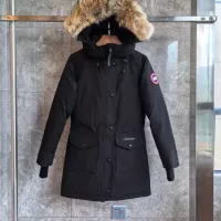 Cheap Canada Goose Down Feather Coat Long Sleeved For Women #1374549 Replica Wholesale [$205.00 USD] [ITEM#1374549] on Replica Canada Goose Down Feather Coat