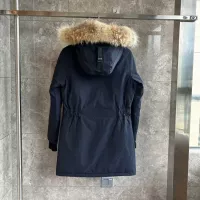 Cheap Canada Goose Down Feather Coat Long Sleeved For Women #1374552 Replica Wholesale [$205.00 USD] [ITEM#1374552] on Replica Canada Goose Down Feather Coat