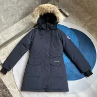 Cheap Canada Goose Down Feather Coat Long Sleeved For Women #1374552 Replica Wholesale [$205.00 USD] [ITEM#1374552] on Replica Canada Goose Down Feather Coat