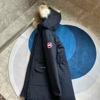 Cheap Canada Goose Down Feather Coat Long Sleeved For Women #1374552 Replica Wholesale [$205.00 USD] [ITEM#1374552] on Replica Canada Goose Down Feather Coat