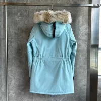 Cheap Canada Goose Down Feather Coat Long Sleeved For Women #1374553 Replica Wholesale [$205.00 USD] [ITEM#1374553] on Replica Canada Goose Down Feather Coat