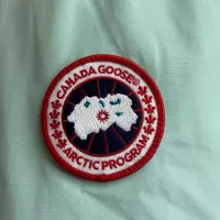 Cheap Canada Goose Down Feather Coat Long Sleeved For Women #1374553 Replica Wholesale [$205.00 USD] [ITEM#1374553] on Replica Canada Goose Down Feather Coat
