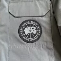 Cheap Canada Goose Down Feather Coat Long Sleeved For Men #1374556 Replica Wholesale [$172.00 USD] [ITEM#1374556] on Replica Canada Goose Down Feather Coat
