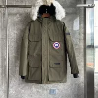 Cheap Canada Goose Down Feather Coat Long Sleeved For Men #1374565 Replica Wholesale [$172.00 USD] [ITEM#1374565] on Replica Canada Goose Down Feather Coat