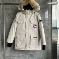 Cheap Canada Goose Down Feather Coat Long Sleeved For Men #1374568 Replica Wholesale [$172.00 USD] [ITEM#1374568] on Replica Canada Goose Down Feather Coat