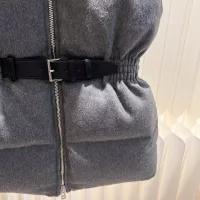 Cheap Prada Down Feather Coat Sleeveless For Women #1374571 Replica Wholesale [$170.00 USD] [ITEM#1374571] on Replica Prada Down Feather Coat