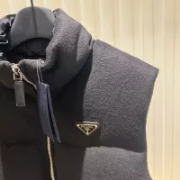 Cheap Prada Down Feather Coat Sleeveless For Women #1374572 Replica Wholesale [$170.00 USD] [ITEM#1374572] on Replica Prada Down Feather Coat