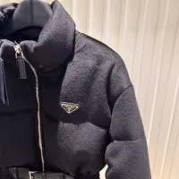 Cheap Prada Down Feather Coat Long Sleeved For Women #1374574 Replica Wholesale [$202.00 USD] [ITEM#1374574] on Replica Prada Down Feather Coat