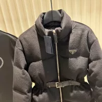 Cheap Prada Down Feather Coat Long Sleeved For Women #1374574 Replica Wholesale [$202.00 USD] [ITEM#1374574] on Replica Prada Down Feather Coat