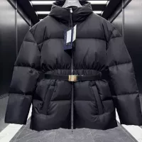 Cheap Prada Down Feather Coat Long Sleeved For Women #1374575 Replica Wholesale [$225.00 USD] [ITEM#1374575] on Replica Prada Down Feather Coat