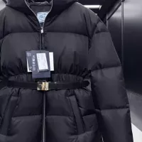 Cheap Prada Down Feather Coat Long Sleeved For Women #1374575 Replica Wholesale [$225.00 USD] [ITEM#1374575] on Replica Prada Down Feather Coat