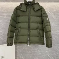Cheap Moncler Down Feather Coat Long Sleeved For Men #1374593 Replica Wholesale [$132.00 USD] [ITEM#1374593] on Replica Moncler Down Feather Coat