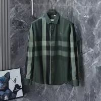 Cheap Burberry Shirts Long Sleeved For Men #1374620 Replica Wholesale [$38.00 USD] [ITEM#1374620] on Replica Burberry Shirts