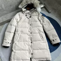 Cheap Canada Goose Down Feather Coat Long Sleeved For Women #1374630 Replica Wholesale [$160.00 USD] [ITEM#1374630] on Replica Canada Goose Down Feather Coat