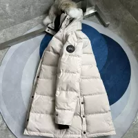 Cheap Canada Goose Down Feather Coat Long Sleeved For Women #1374630 Replica Wholesale [$160.00 USD] [ITEM#1374630] on Replica Canada Goose Down Feather Coat