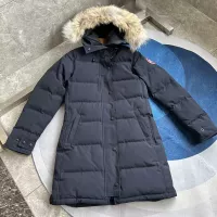 Cheap Canada Goose Down Feather Coat Long Sleeved For Women #1374632 Replica Wholesale [$160.00 USD] [ITEM#1374632] on Replica Canada Goose Down Feather Coat