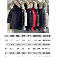 Cheap Canada Goose Down Feather Coat Long Sleeved For Women #1374632 Replica Wholesale [$160.00 USD] [ITEM#1374632] on Replica Canada Goose Down Feather Coat