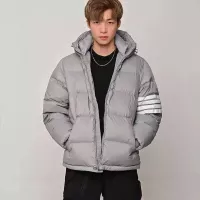 Cheap Thom Browne Down Feather Coat Long Sleeved For Unisex #1374706 Replica Wholesale [$170.00 USD] [ITEM#1374706] on Replica Thom Browne Down Feather Coat