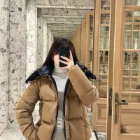 Cheap Moncler Down Feather Coat Long Sleeved For Women #1374740 Replica Wholesale [$192.00 USD] [ITEM#1374740] on Replica Moncler Down Feather Coat