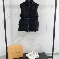 Cheap Prada Down Feather Coat Sleeveless For Women #1374767 Replica Wholesale [$170.00 USD] [ITEM#1374767] on Replica Prada Down Feather Coat
