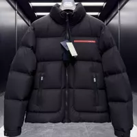 Cheap Prada Down Feather Coat Long Sleeved For Men #1374774 Replica Wholesale [$235.00 USD] [ITEM#1374774] on Replica Prada Down Feather Coat