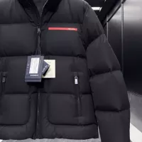 Cheap Prada Down Feather Coat Long Sleeved For Men #1374774 Replica Wholesale [$235.00 USD] [ITEM#1374774] on Replica Prada Down Feather Coat