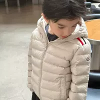 Cheap Moncler Down Feather Coat For Kids Long Sleeved For Kids #1374782 Replica Wholesale [$132.00 USD] [ITEM#1374782] on Replica Moncler Down Feather For Kids