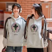 Cheap Chrome Hearts Hoodies Long Sleeved For Men #1374843 Replica Wholesale [$52.00 USD] [ITEM#1374843] on Replica Chrome Hearts Hoodies