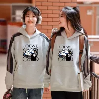 Cheap LOEWE Hoodies Long Sleeved For Men #1374856 Replica Wholesale [$52.00 USD] [ITEM#1374856] on Replica LOEWE Hoodies