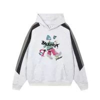 Cheap Balenciaga Hoodies Long Sleeved For Men #1374881 Replica Wholesale [$52.00 USD] [ITEM#1374881] on Replica Balenciaga Hoodies