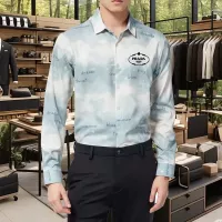 Cheap Prada Shirts Long Sleeved For Men #1374908 Replica Wholesale [$56.00 USD] [ITEM#1374908] on Replica Prada Shirts