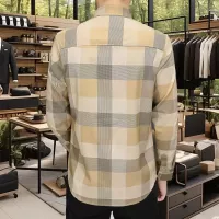 Cheap Burberry Shirts Long Sleeved For Men #1374912 Replica Wholesale [$56.00 USD] [ITEM#1374912] on Replica Burberry Shirts