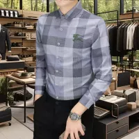 Cheap Burberry Shirts Long Sleeved For Men #1374913 Replica Wholesale [$56.00 USD] [ITEM#1374913] on Replica Burberry Shirts