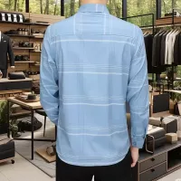 Cheap Burberry Shirts Long Sleeved For Men #1374922 Replica Wholesale [$56.00 USD] [ITEM#1374922] on Replica Burberry Shirts