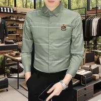 Cheap Burberry Shirts Long Sleeved For Men #1374923 Replica Wholesale [$56.00 USD] [ITEM#1374923] on Replica Burberry Shirts