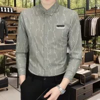 Cheap Boss Shirts Long Sleeved For Men #1374926 Replica Wholesale [$56.00 USD] [ITEM#1374926] on Replica Boss Shirts