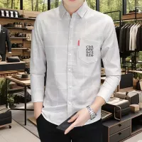 Cheap Chrome Hearts Shirts Long Sleeved For Men #1374936 Replica Wholesale [$56.00 USD] [ITEM#1374936] on Replica Chrome Hearts Shirts
