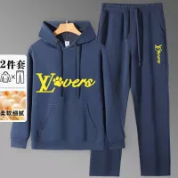 Cheap Louis Vuitton LV Tracksuits Long Sleeved For Men #1375083 Replica Wholesale [$80.00 USD] [ITEM#1375083] on Replica Louis Vuitton LV Tracksuits