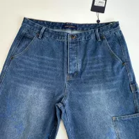 Cheap Louis Vuitton LV Jeans For Unisex #1375331 Replica Wholesale [$80.00 USD] [ITEM#1375331] on Replica Louis Vuitton LV Jeans