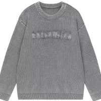 Cheap Balenciaga Sweaters Long Sleeved For Unisex #1375437 Replica Wholesale [$72.00 USD] [ITEM#1375437] on Replica Balenciaga Sweaters