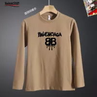 Cheap Balenciaga T-Shirts Long Sleeved For Men #1375572 Replica Wholesale [$40.00 USD] [ITEM#1375572] on Replica Balenciaga T-Shirts