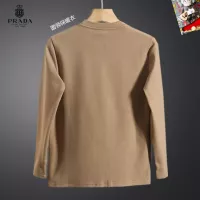 Cheap Prada T-Shirts Long Sleeved For Men #1375582 Replica Wholesale [$40.00 USD] [ITEM#1375582] on Replica Prada T-Shirts