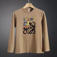 Cheap LOEWE T-Shirts Long Sleeved For Men #1375617 Replica Wholesale [$40.00 USD] [ITEM#1375617] on Replica LOEWE T-Shirts