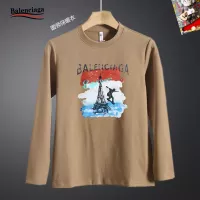 Cheap Balenciaga T-Shirts Long Sleeved For Men #1375622 Replica Wholesale [$40.00 USD] [ITEM#1375622] on Replica Balenciaga T-Shirts
