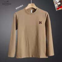 Cheap Hermes T-Shirts Long Sleeved For Men #1375627 Replica Wholesale [$40.00 USD] [ITEM#1375627] on Replica Hermes T-Shirts