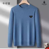 Cheap Prada Sweaters Long Sleeved For Men #1375809 Replica Wholesale [$42.00 USD] [ITEM#1375809] on Replica Prada Sweaters