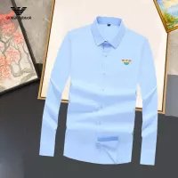 Cheap Armani Shirts Long Sleeved For Unisex #1376202 Replica Wholesale [$40.00 USD] [ITEM#1376202] on Replica Armani Shirts