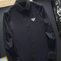 Cheap Prada Shirts Long Sleeved For Unisex #1376255 Replica Wholesale [$40.00 USD] [ITEM#1376255] on Replica Prada Shirts